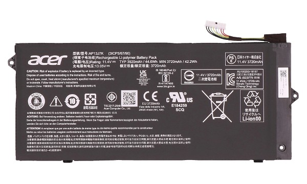 ChromeBook C733U Batterie (Cellules 3)